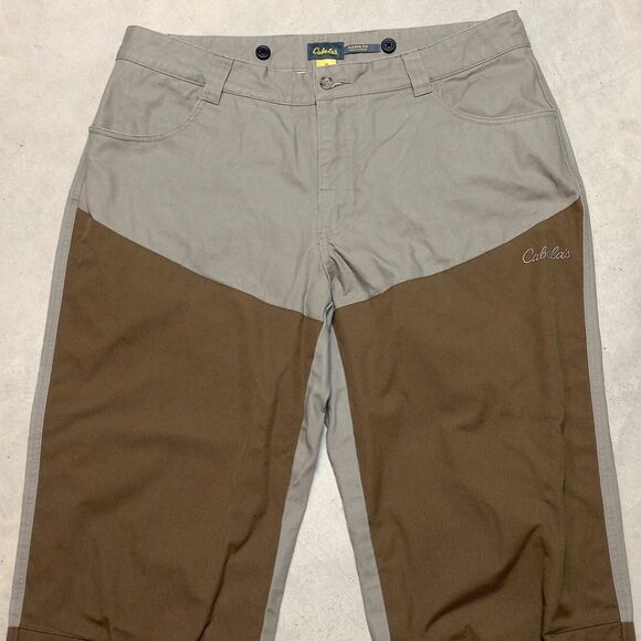 Cabela's Classic Fit Upland Hunting Outdoor Work Brush Pants - Mens Size 36x30 - Picture 2 of 11